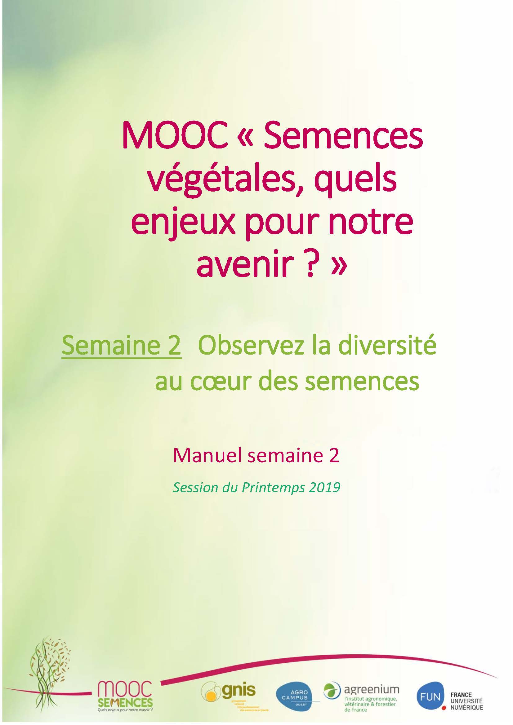 semaine 2